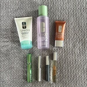Lot of 7 Used Clinique Beauty Products Full Size Makeup & Skincare